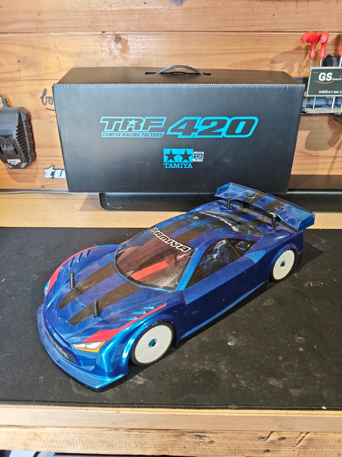 Tamiya TRF420 roller, Nieuw, Schaal 1:10, Auto onroad, Ophalen