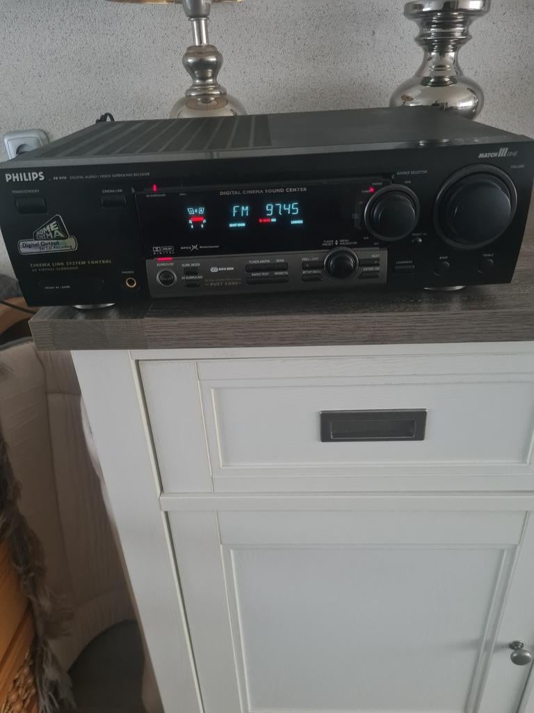 Te koop Versterker Philips, Ophalen, Zo goed als nieuw, Philips