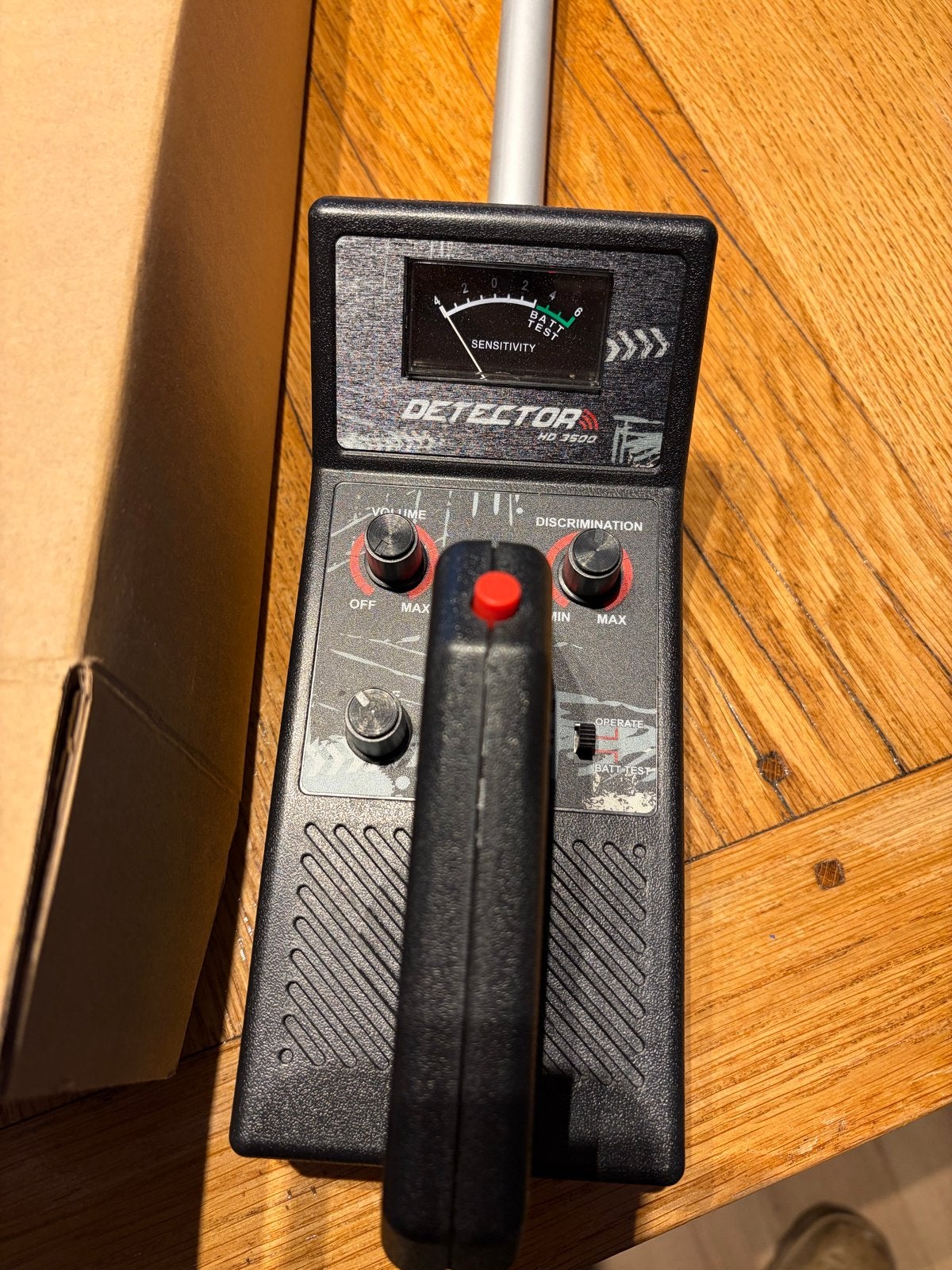 Foto 3 van Metaaldetector HD 3500