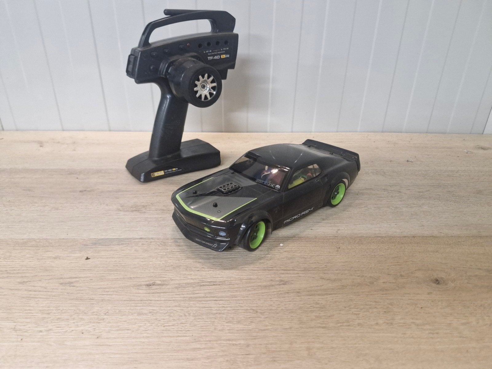 Hpi rs4 micro, Ophalen of Verzenden, Zo goed als nieuw, Overige schalen, Auto offroad