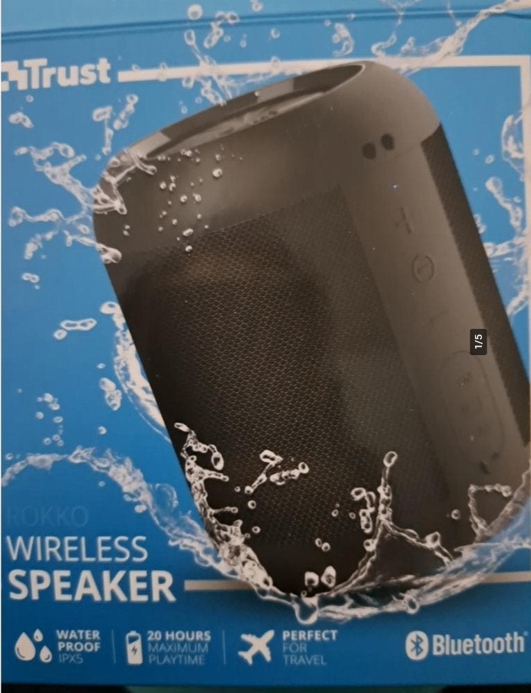 Trust Rokko - Compacte Bluetooth, Overige typen, Nieuw, Minder dan 60 watt, Ophalen