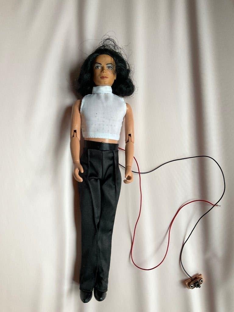 Michael Jackson barbie, Ophalen of Verzenden, Gebruikt, Barbie