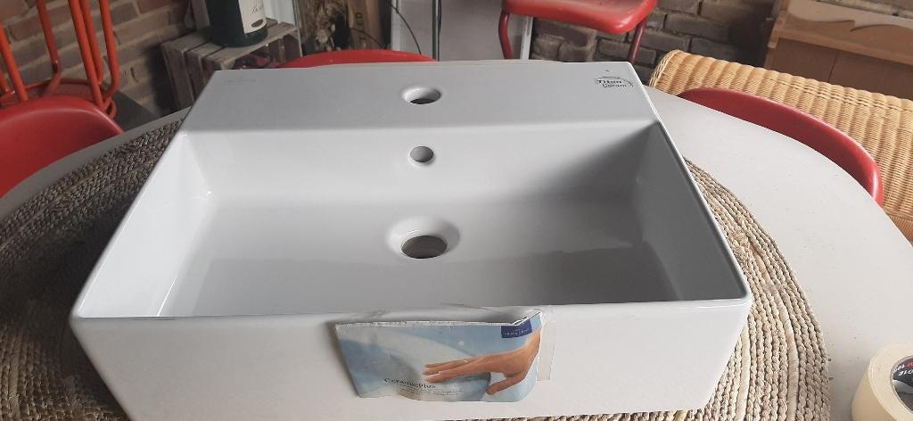 Luxe Wasbak - Villeroy & Boch, Ophalen, Nieuw, 50 tot 100 cm, Minder dan 100 cm
