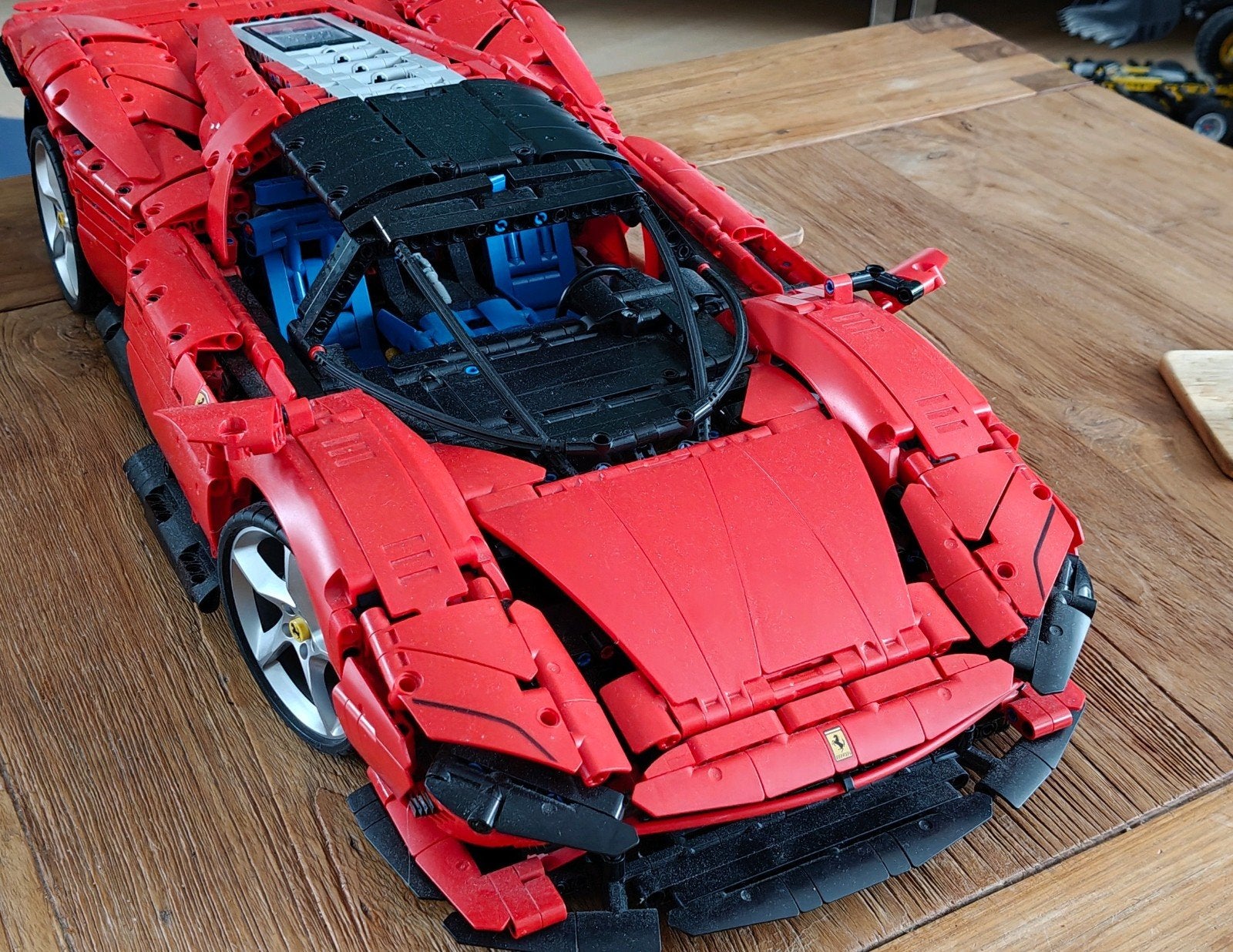 LEGO Ferrari Daytona SP3 (42143) ruilen, Ophalen of Verzenden, Zo goed als nieuw, Overige merken