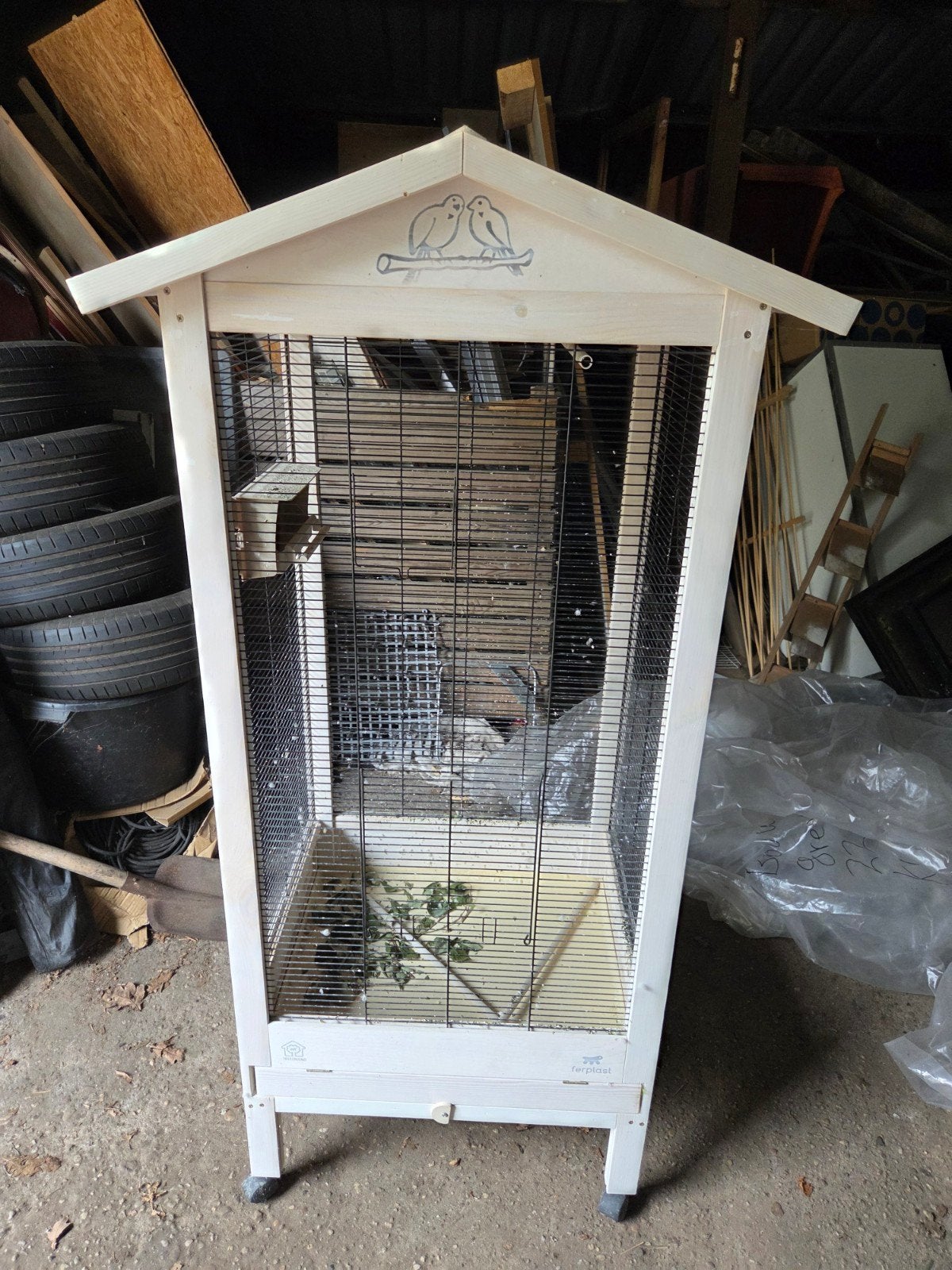 Ferplast Vogelkooi, Ophalen, Metaal, Vogelkooi
