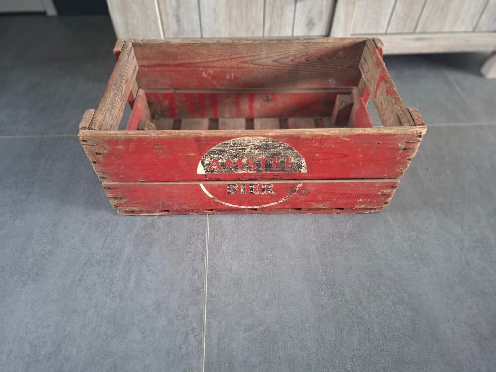 Oude amstel bier krat, Ophalen of Verzenden, Gebruikt, Verpakking