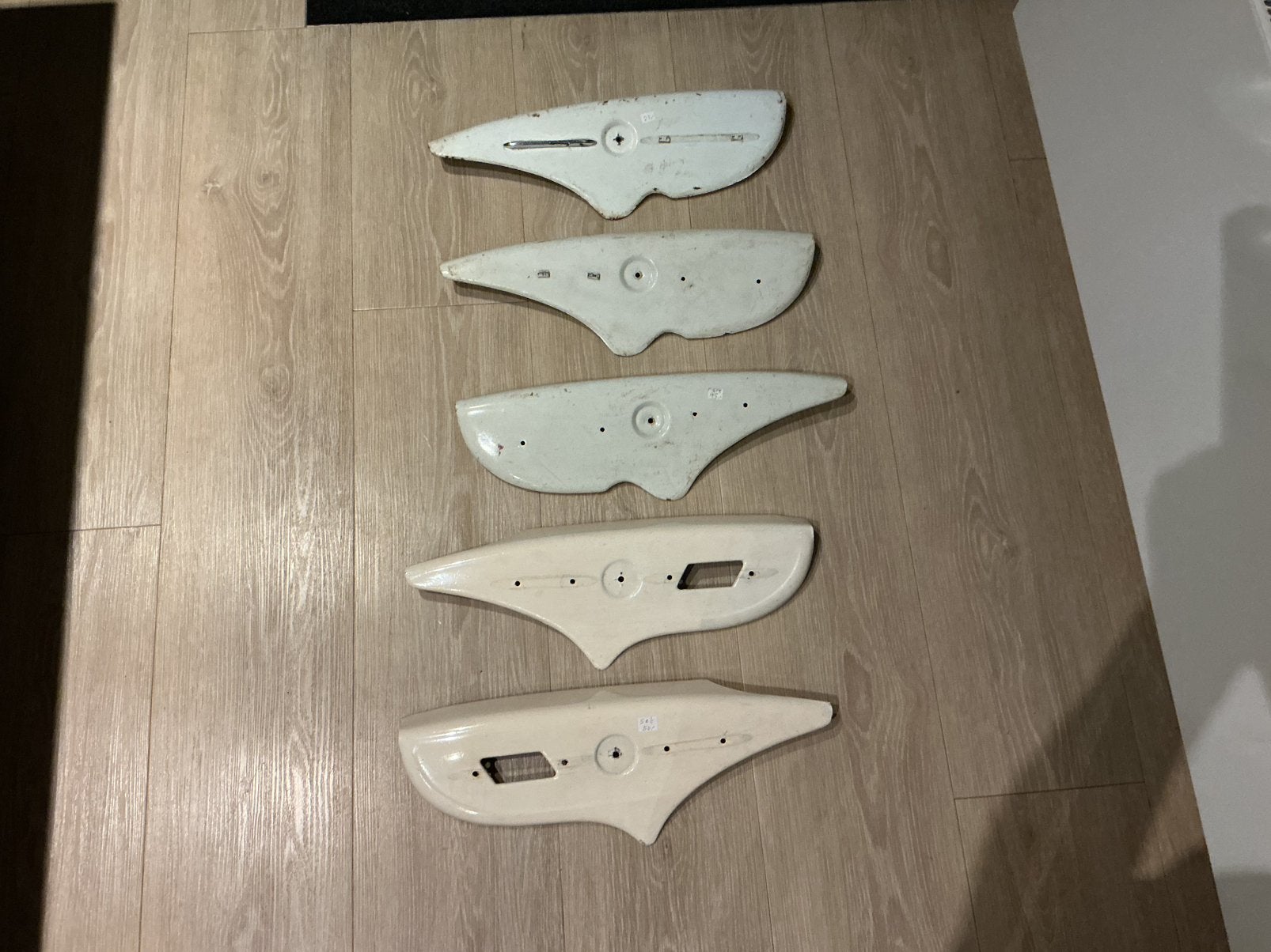 SPARTA GI EA MOTOR SCHERMEN DIV SETS ZIJ KAPPEN DEKSELS IGST, Ophalen of Verzenden, Gebruikt, Sparta