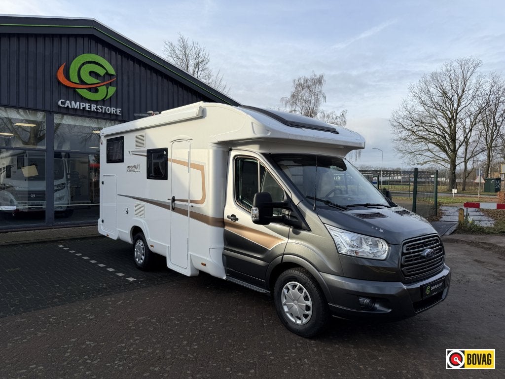 Nobel Art T-5000 Elegance - Lengtebedden | Solar, Caravans en Kamperen, Campers, Overige merken, Ford, 6 tot 7 meter, Bedrijf