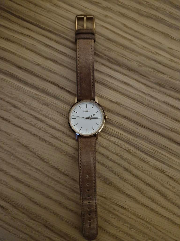 Fossil horloge ES4185, Staal, Fossil, Polshorloge, Ophalen of Verzenden