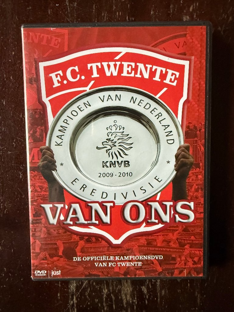 FC Twente Kampioen 2010 Van Ons ( 2 DVD Box ), Ophalen of Verzenden, Zo goed als nieuw, F.C. Twente, Overige typen