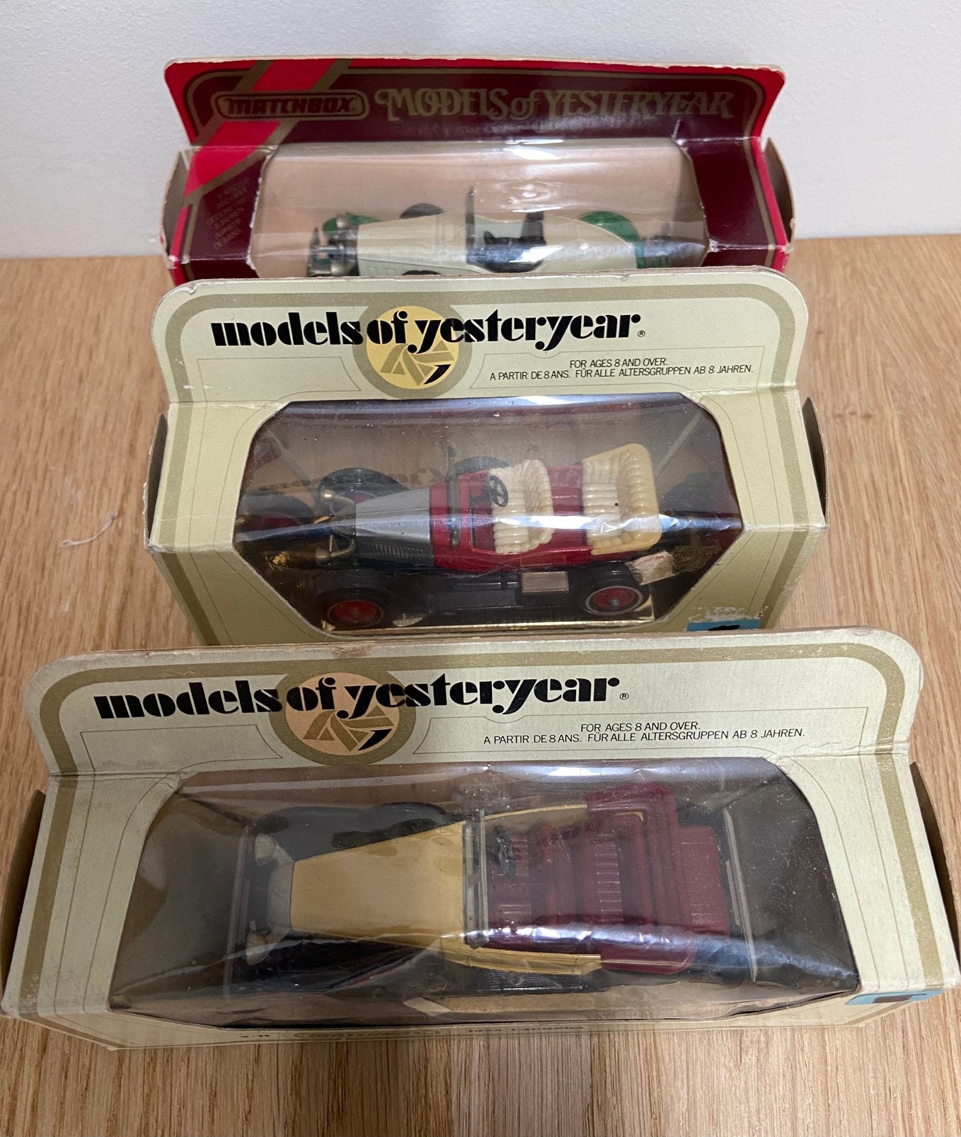 Matchbox Yesteryear set – 3 modellen met originele doos, Ophalen of Verzenden, Zo goed als nieuw