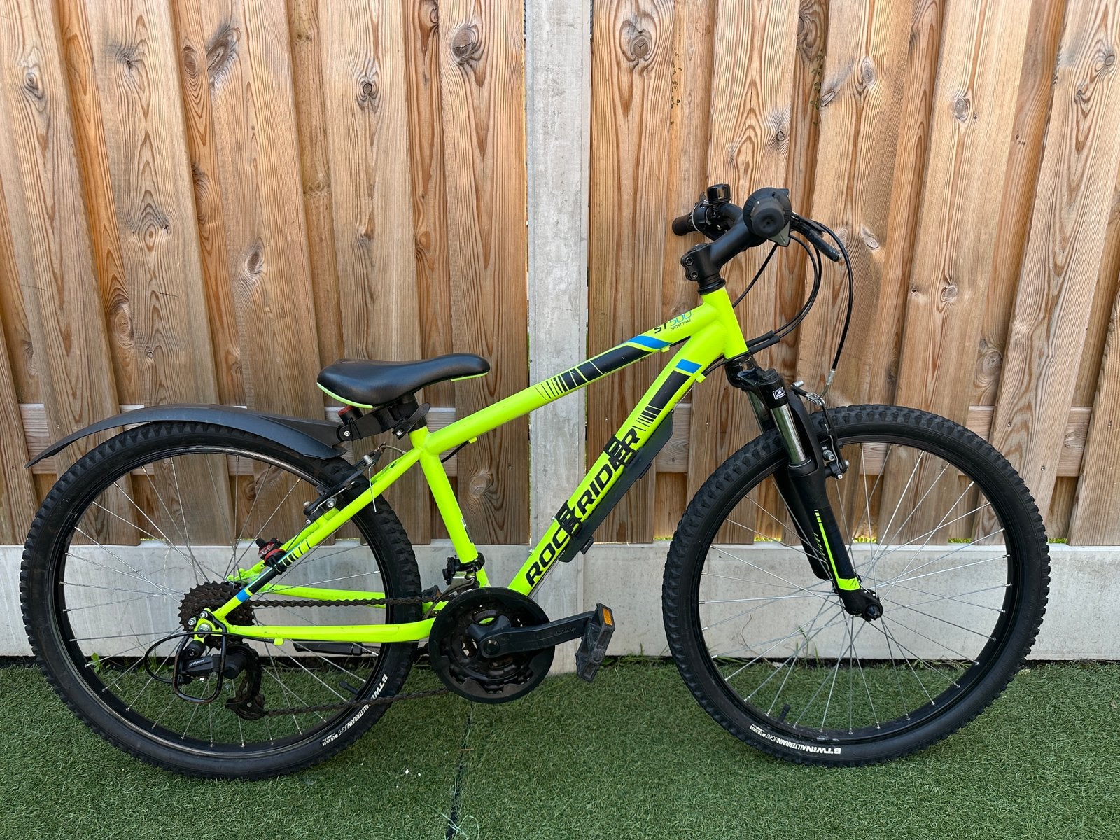 Rockrider ST500 | Jongensfiets | 24 inch | 18 versnellingen, Fietsen en Brommers, Fietsen | Jongens, Ophalen, 24 inch, Velgrem