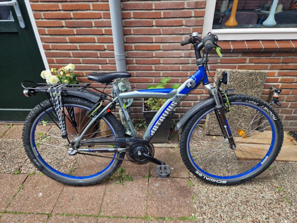 Batavus Snake 26 inch - Stoere en robuuste fiets, Fietsen en Brommers, Fietsen | Jongens, Gebruikt, Velgrem, Versnellingen, Batavus