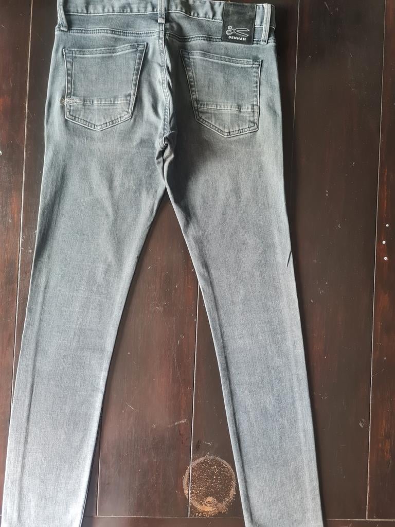 ZGAN GRIJZE DENHAM BOLT SKINNY FIT STRETCH JEANS SIZE 31/34!, W32 (confectie 46) of kleiner, Ophalen of Verzenden, Zo goed als nieuw