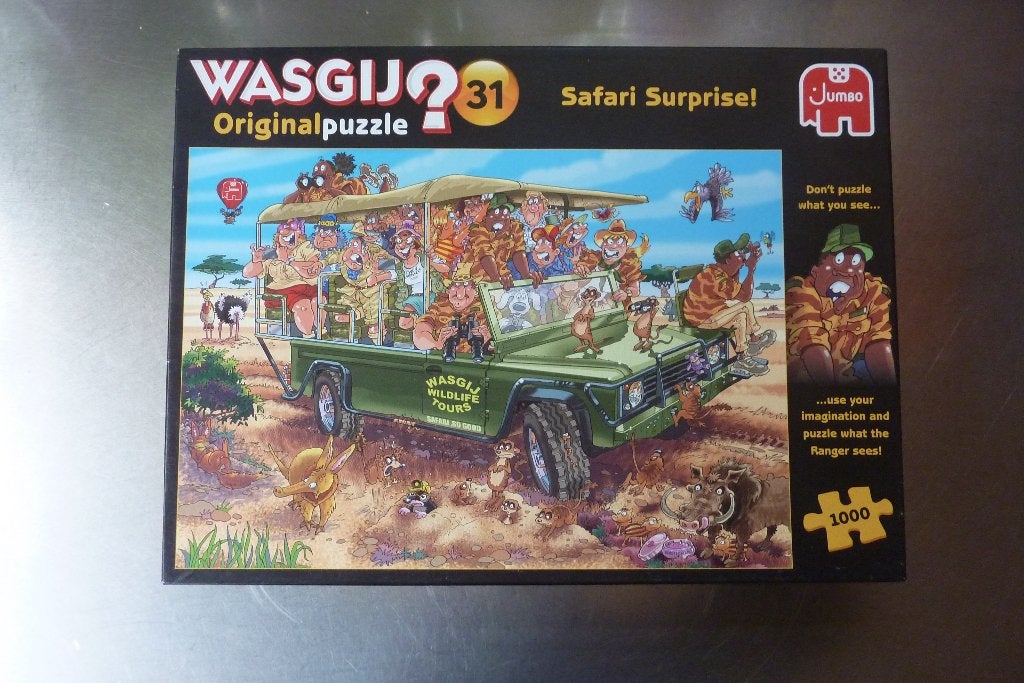 Was Gij? Safari Spektakel! 1000 stukjes, Ophalen, 500 t/m 1500 stukjes, Gebruikt, Legpuzzel