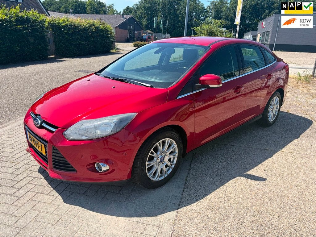 Ford Focus 1.6 EcoBoost Lease Titanium, Auto's, Ford, Gebruikt, 4 cilinders, 150 pk, Origineel Nederlands