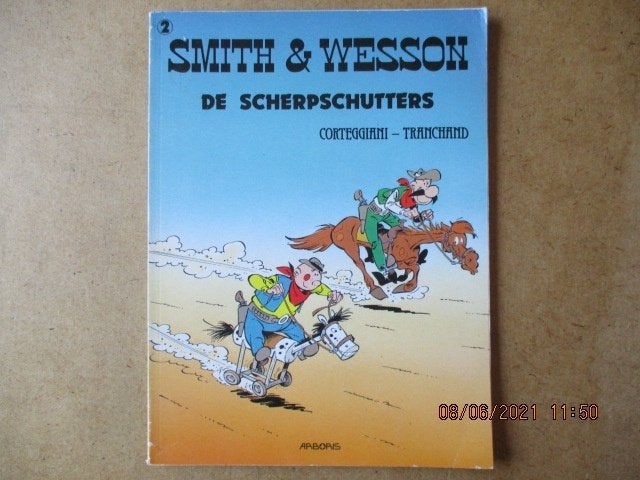 adv3956 smith en wesson, Eén stripboek, Ophalen, Gelezen