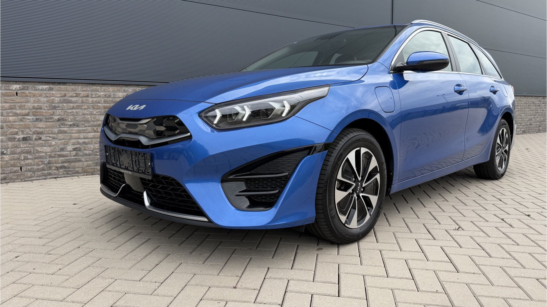 Kia Ceed Sportswagon 1.6 GDI PHEV DynamicPlusLine Adaptief C, Auto's, Dealer onderhouden, Gebruikt, Blauw, Origineel Nederlands