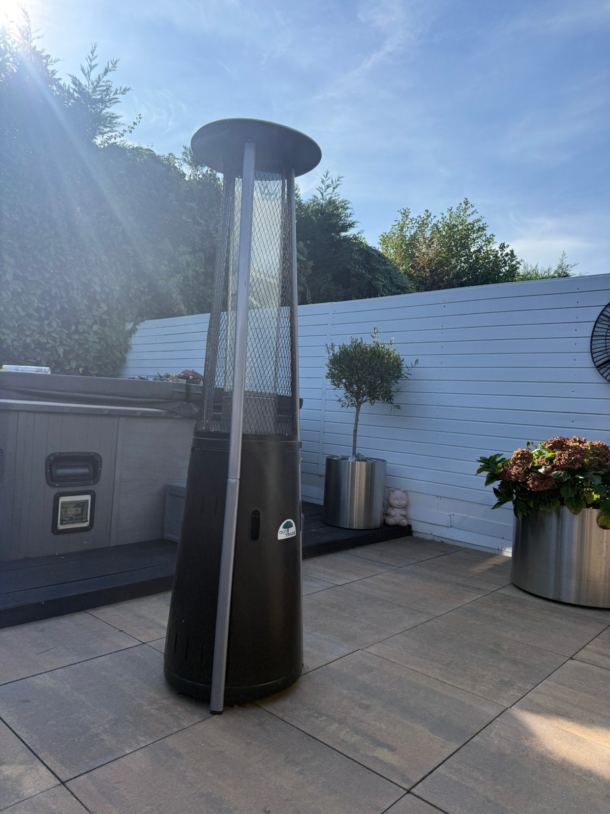 Terrasheater, Ophalen, Zo goed als nieuw, Gas