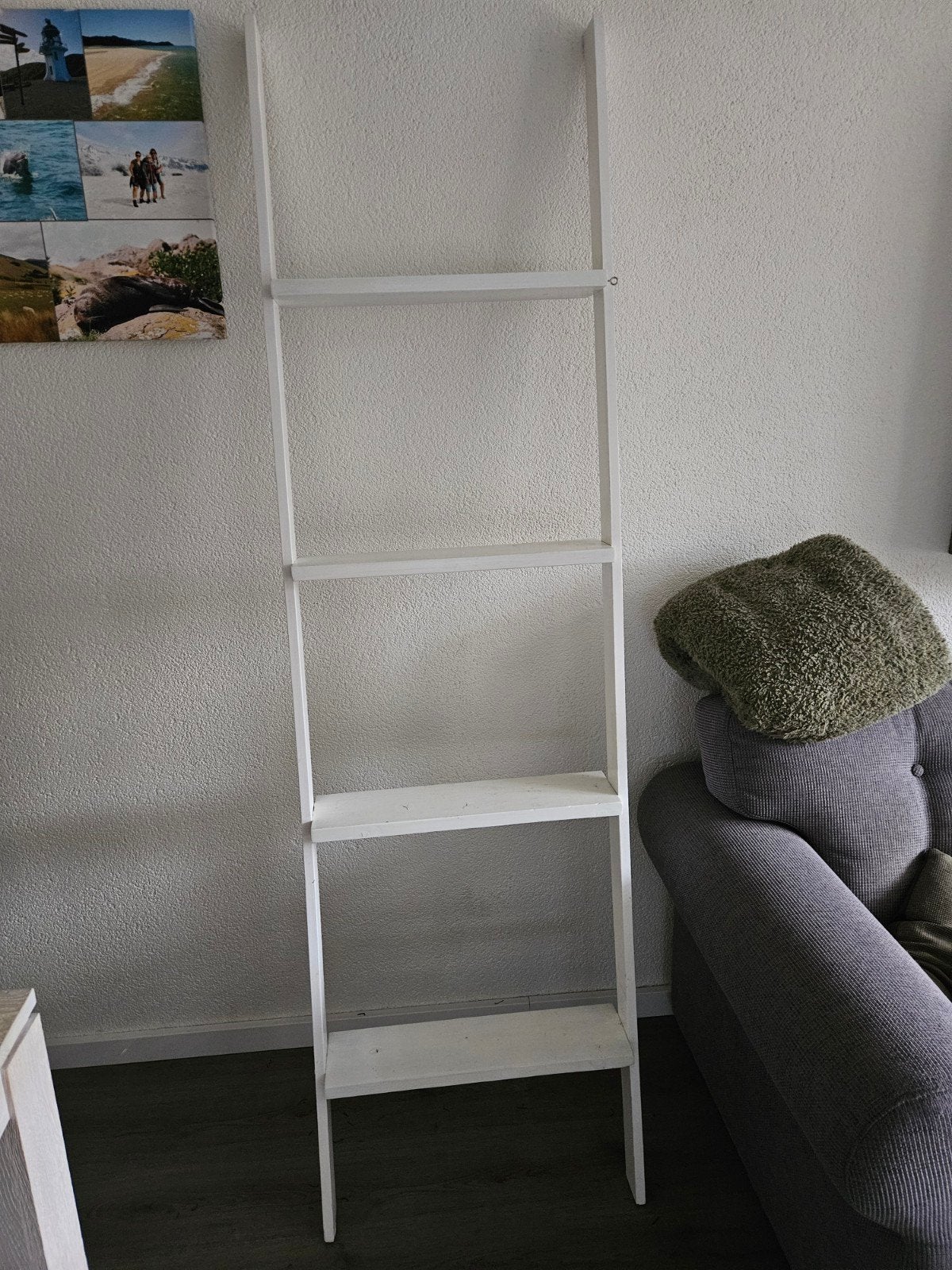 Witte decoratieladder, Ophalen, Gebruikt