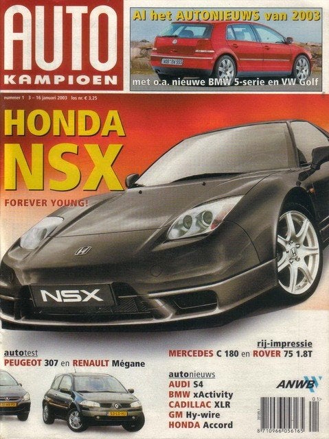 Autokampioen 1 2003 : Honda NSX - Audi S4 - Citroen Xantia, Ophalen of Verzenden, Gelezen, Algemeen