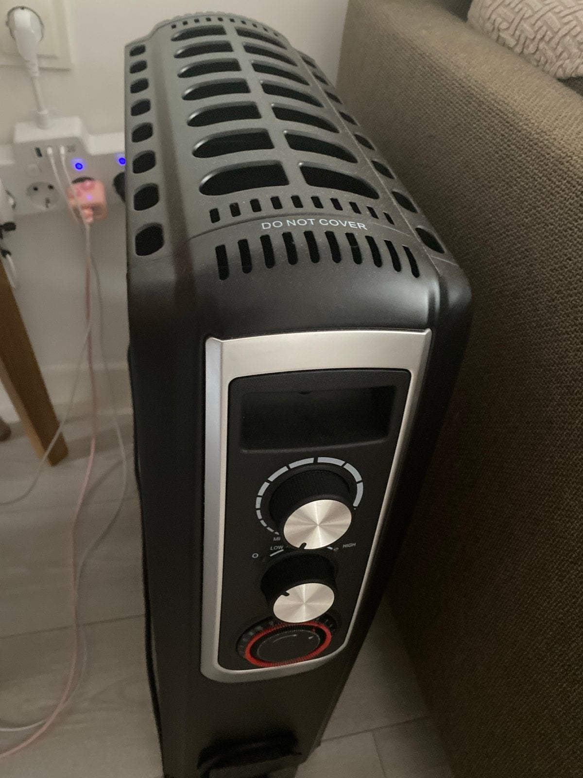 Auronic Olie Radiator - 2000W Elektrische Kachel, Huis en Inrichting, Kachels, Ophalen, Oliekachel, Gebruikt, Elektrisch