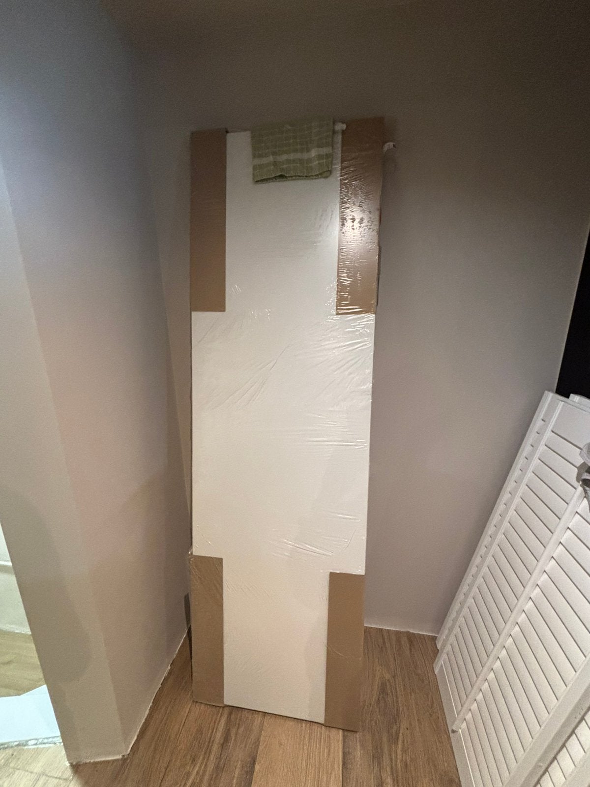 Opdekdeur links 211,5x63, Ophalen, Zo goed als nieuw, 50 tot 100 cm, Minder dan 100 cm