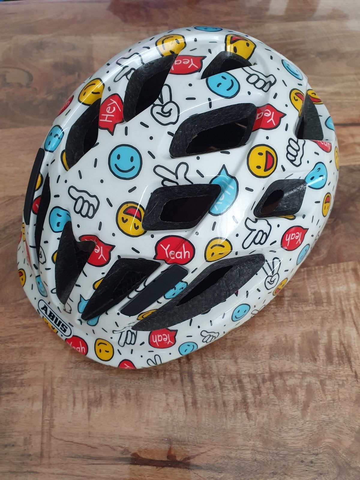 Fietshelm, Abus, 45-50 cm, Gebruikt, Jongen of Meisje, Abus, Ophalen