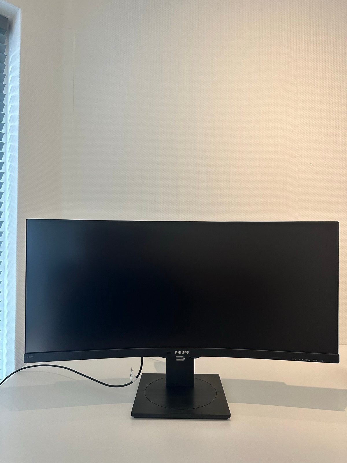 Philips 346B1C Ultrawide Curved Monitor, Computers en Software, Monitoren, Curved, HDMI, Ophalen of Verzenden, Zo goed als nieuw