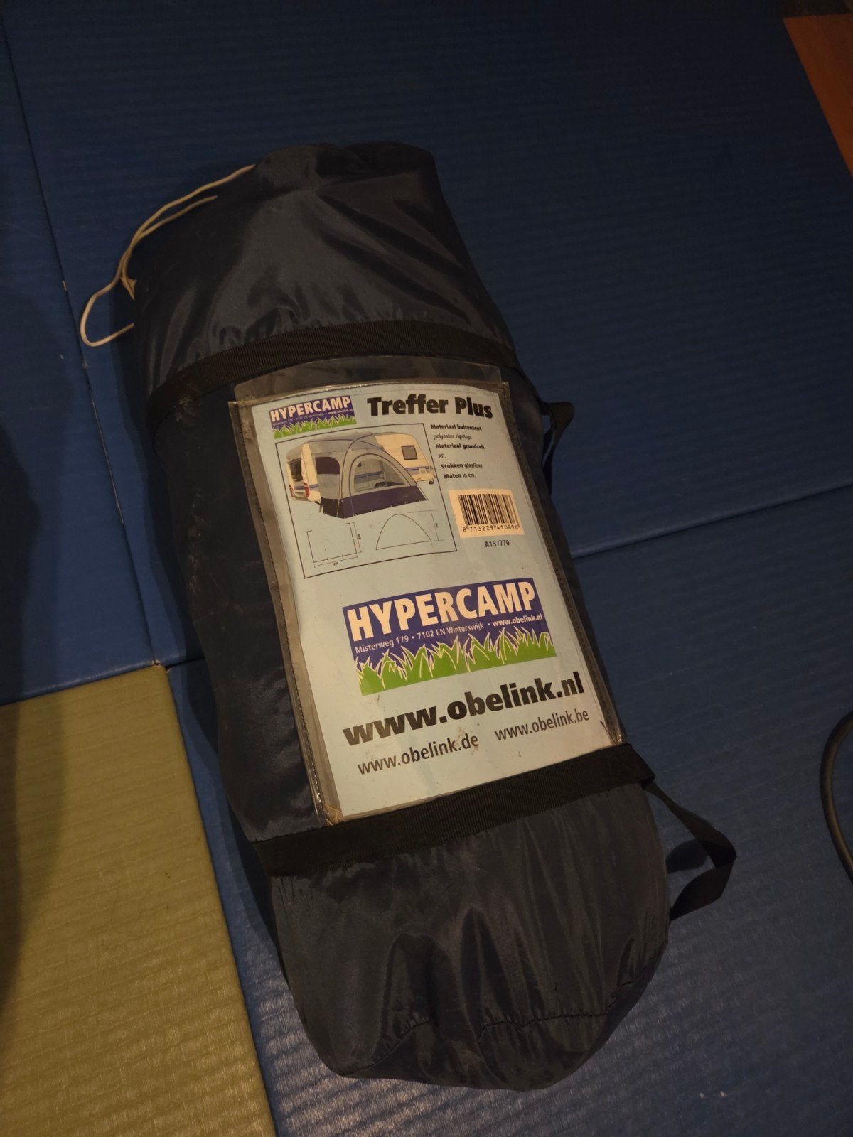 Hypercamp Treffer Plus tent, Caravans en Kamperen, Tenten, Zo goed als nieuw, Ophalen of Verzenden