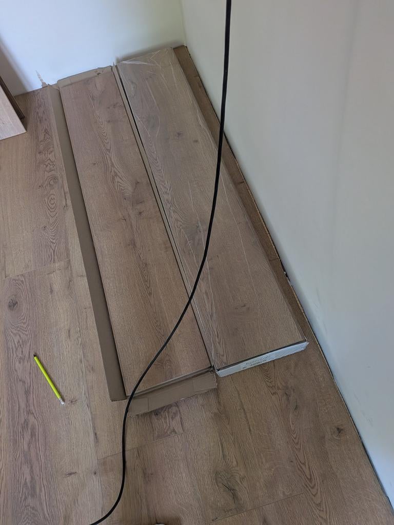 Praxis Laminaat Vilano Eik Natuur, 1,5 pak + losse planken, Ophalen, 50 tot 150 cm, Nieuw, 10 tot 30 cm