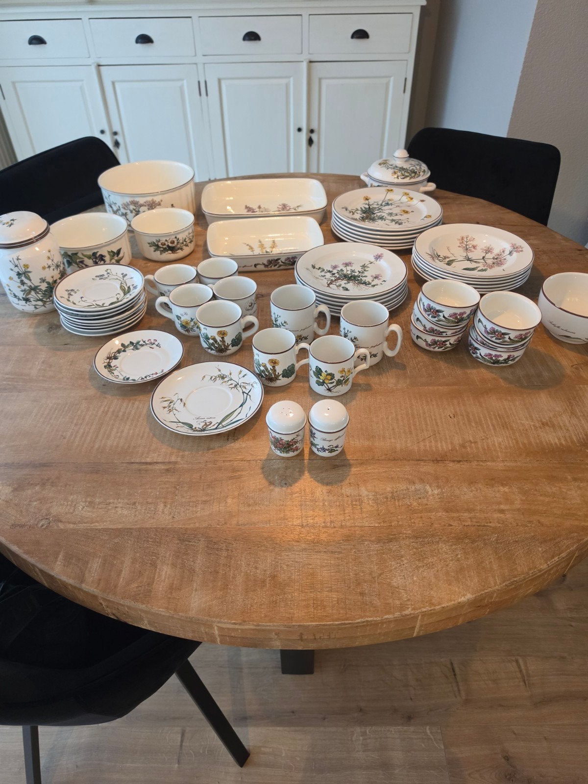 Villeroy & Boch Botanica Servies -, Huis en Inrichting, Ophalen, Gebruikt, Klassiek, Porselein