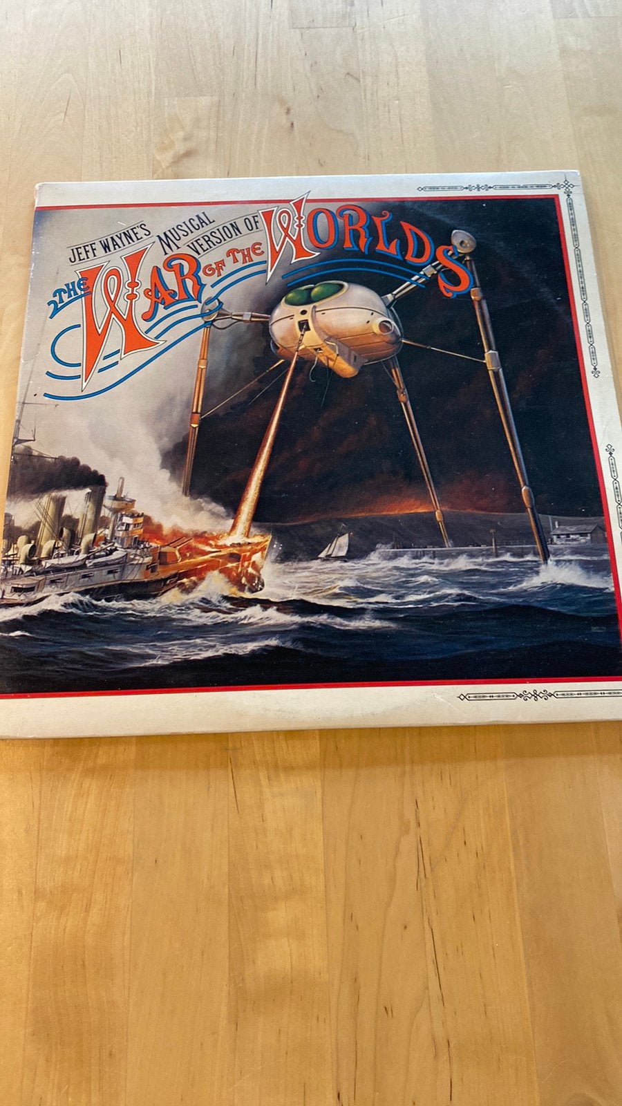 Vinyl 2lp Jeff Wayne - The war of the worlds, Ophalen of Verzenden, Zo goed als nieuw, 12 inch