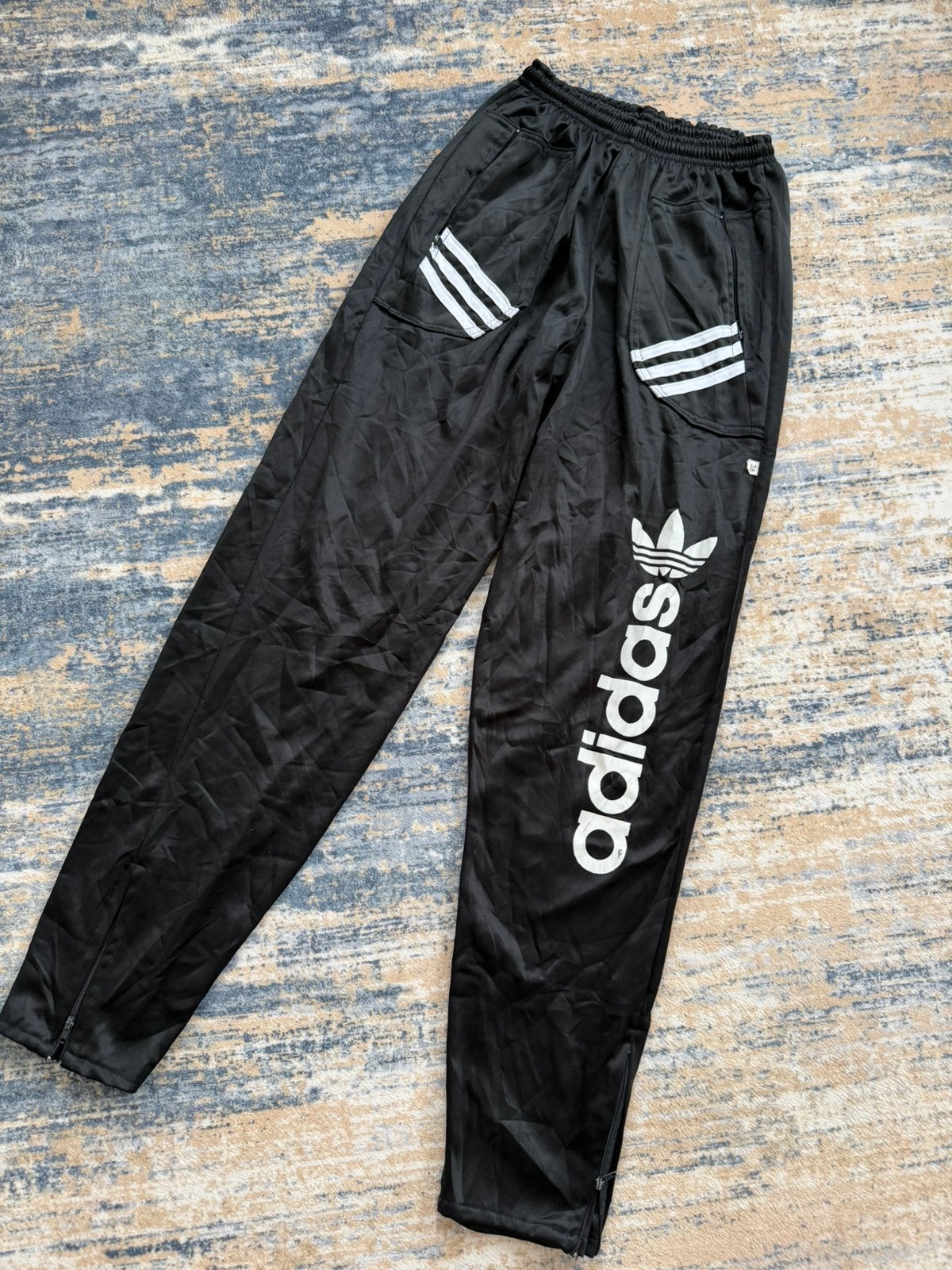 adidas Originals Track Pants / Jogger Trousers | Size S, Ophalen of Verzenden, Zo goed als nieuw, Maat 46 (S) of kleiner, Zwart