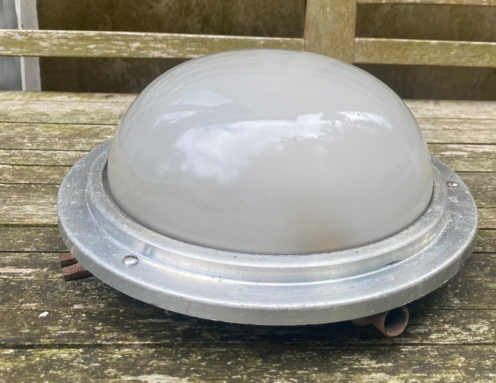 Klassieke Franse plafondlamp / plafonnière, Ophalen of Verzenden, Zo goed als nieuw