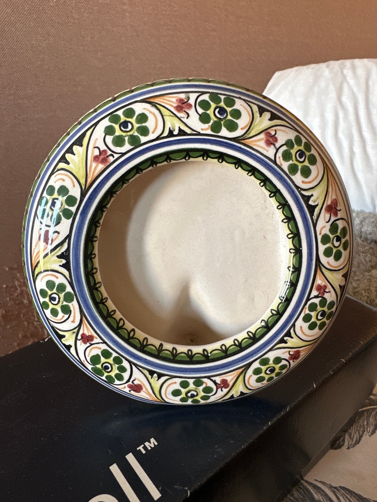 Handgeschilderde Coimbra Portugal Keramische Schaal, Antiek en Kunst, Ophalen
