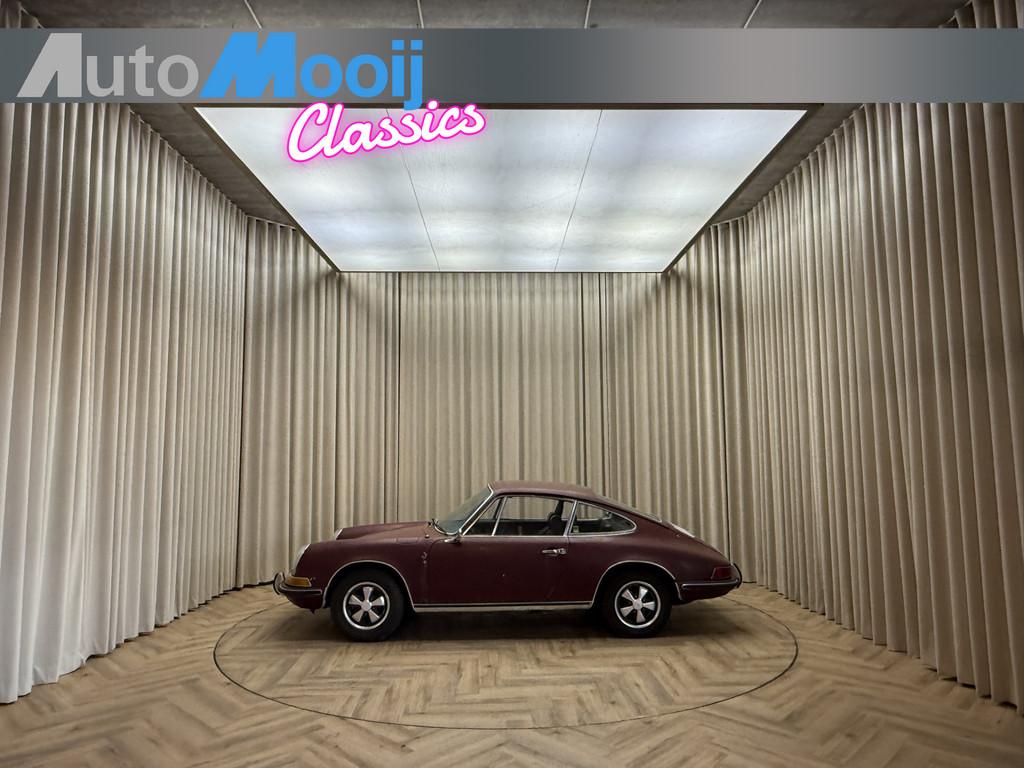 Porsche 911 T 2.0 Coupé FIRST SERIES / 1969 / Kardex / Fuch, Achterwielaandrijving, Zwart, Leder, Bedrijf