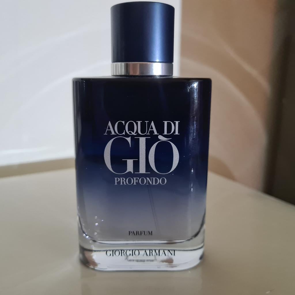 100 ml acqua di gio profondo parfum giorgio armani parfum, Ophalen of Verzenden, Nieuw