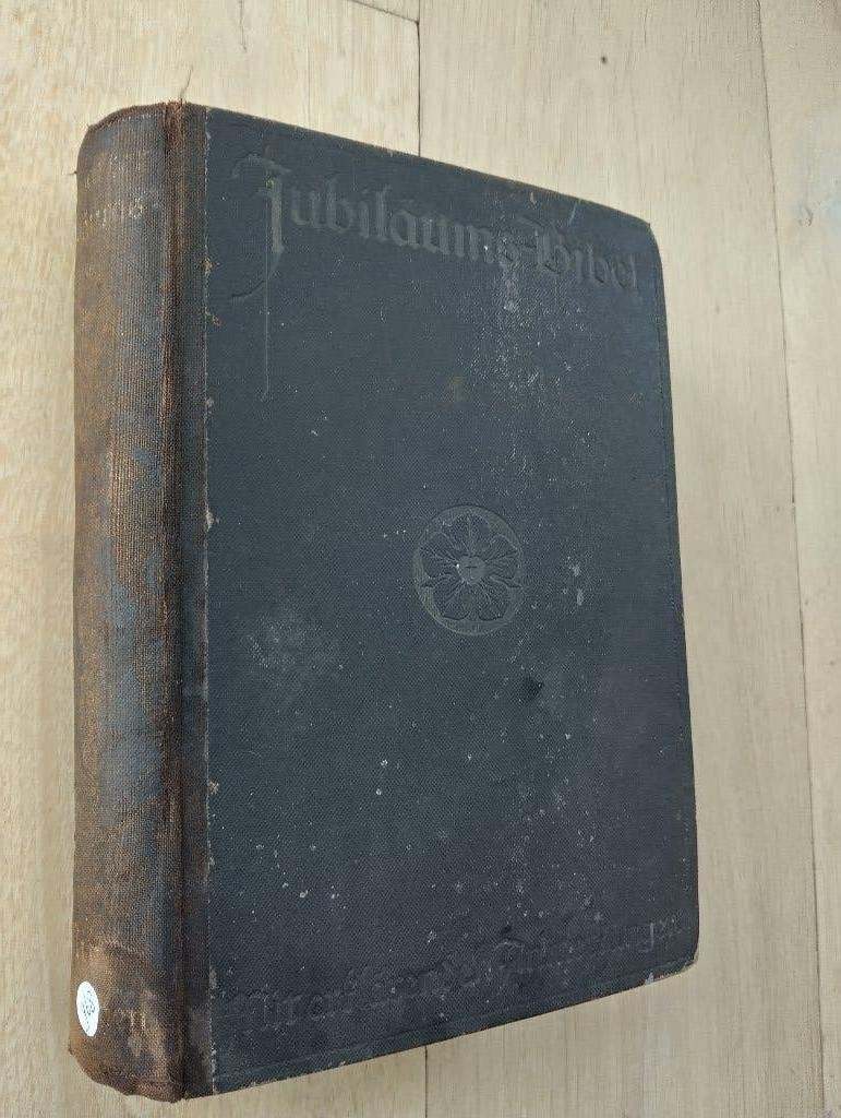 Nr. 968 Stuttgarter Jubiläumsbibel mit erklärenden Anmerkung, Antiek en Kunst, Antiek | Boeken en Bijbels, Ophalen of Verzenden