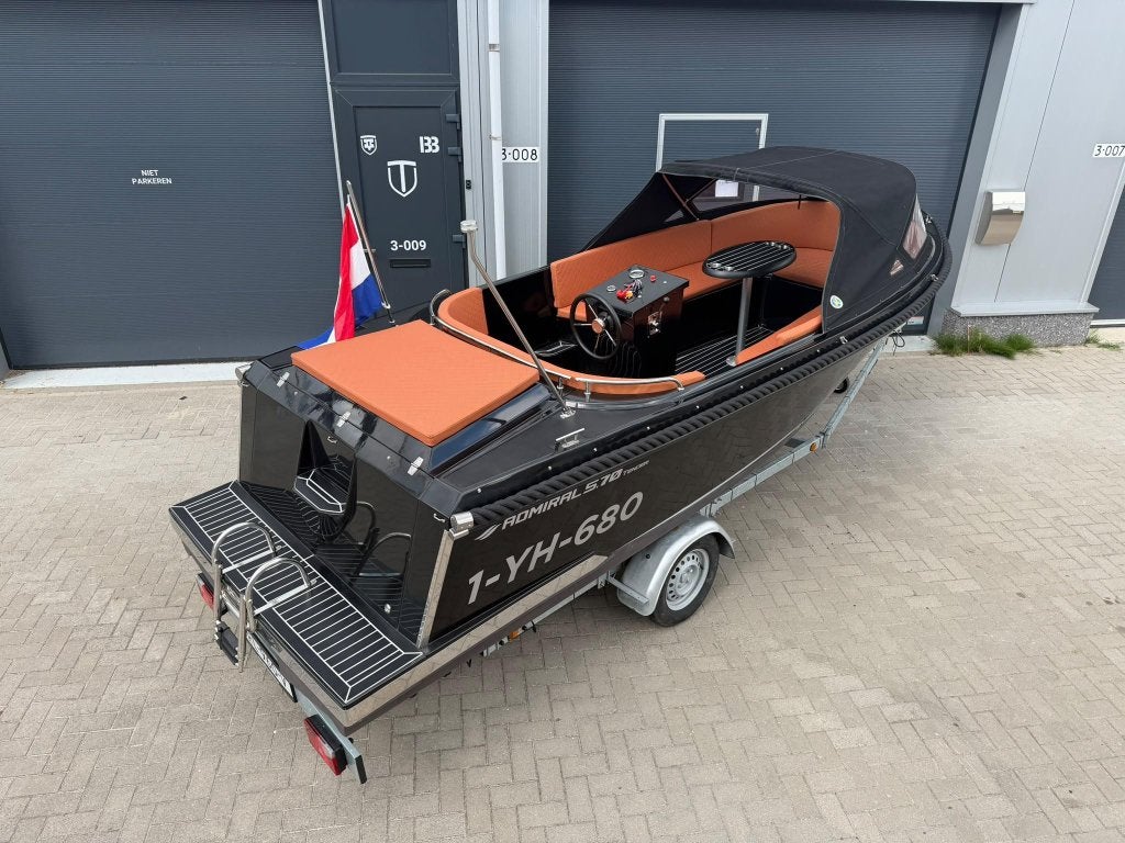 Nette Luxe Admiral 570 Tender Sloep 2024 incl. Suzuki 30PK, Admiral, 6 m, Wfwatersport@botenverhuurhoorn.nl, 2 m