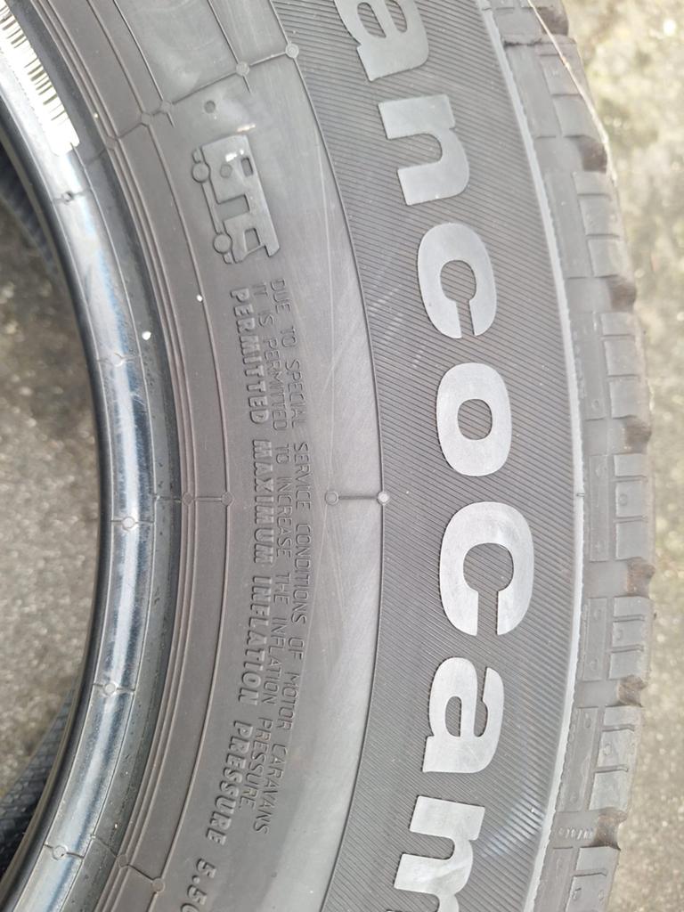 Continental VancoCamper 225/75 R16 CP banden fiat ducato, Ophalen, 16 inch, Band(en), Bestelwagen