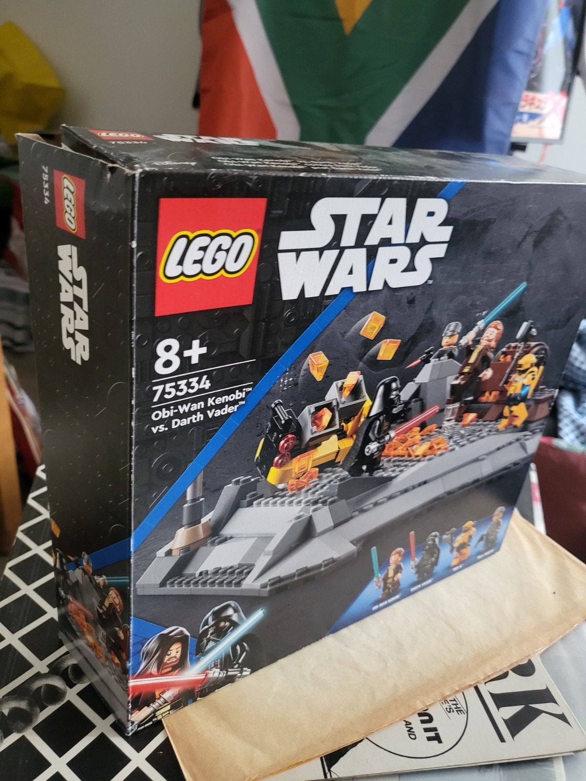 LEGO Star Wars 75334 Obi-Wan Kenobi vs Darth Vader, Star Wars, Lego, Ophalen of Verzenden, Zo goed als nieuw