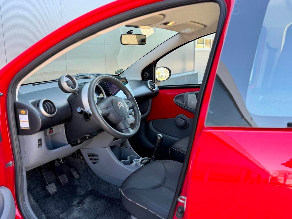 Citroen C1 1.0-12V Ambiance | AIRCO | CARPLAY | 5 DEURS, Auto's, Citroën, Voorwielaandrijving, Stof, Gebruikt, Zwart