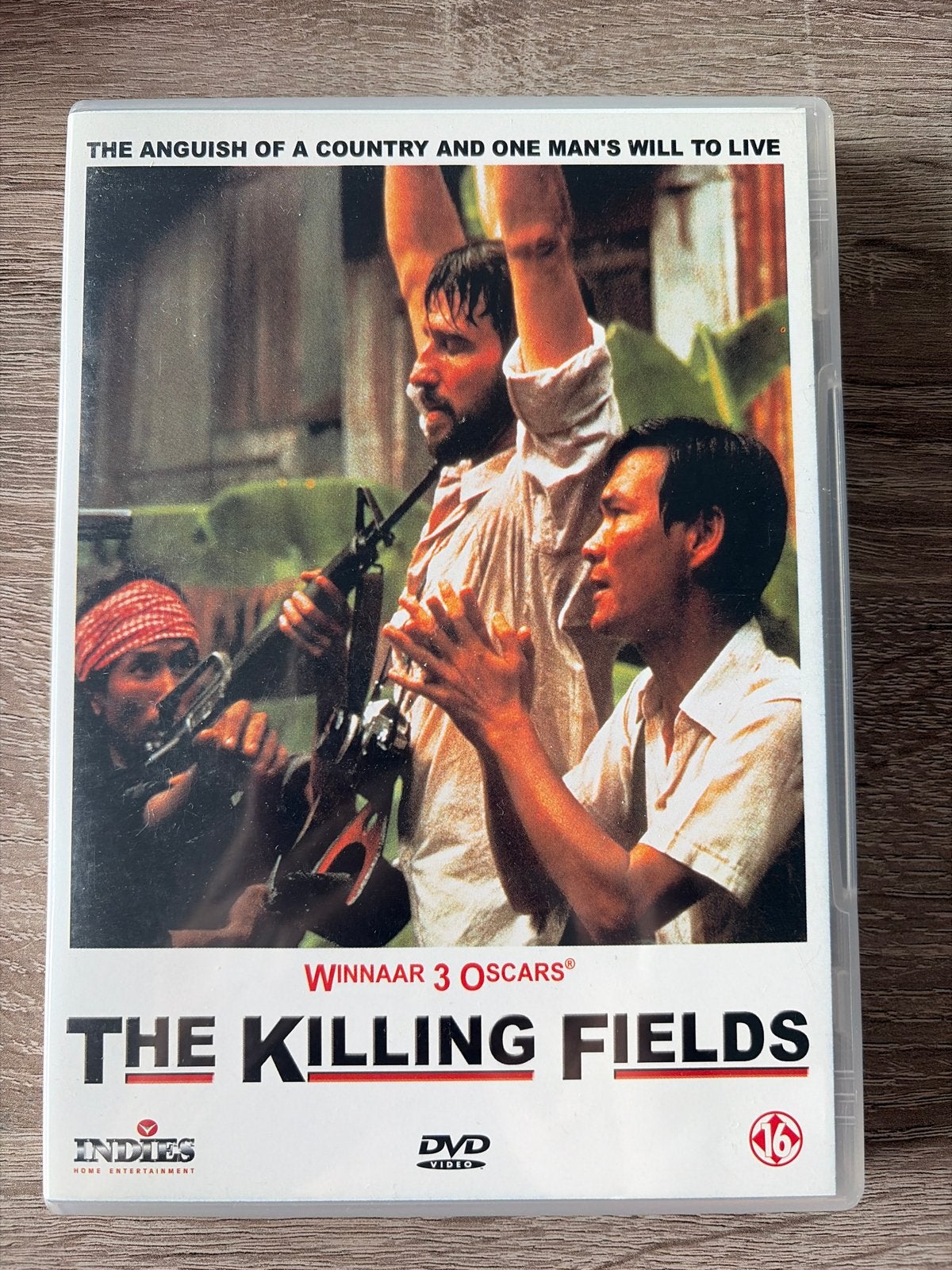 The Killing Fields DVD - Winnaar 3 Oscars, Vanaf 16 jaar, Waargebeurd drama, Nederlands, Ophalen of Verzenden