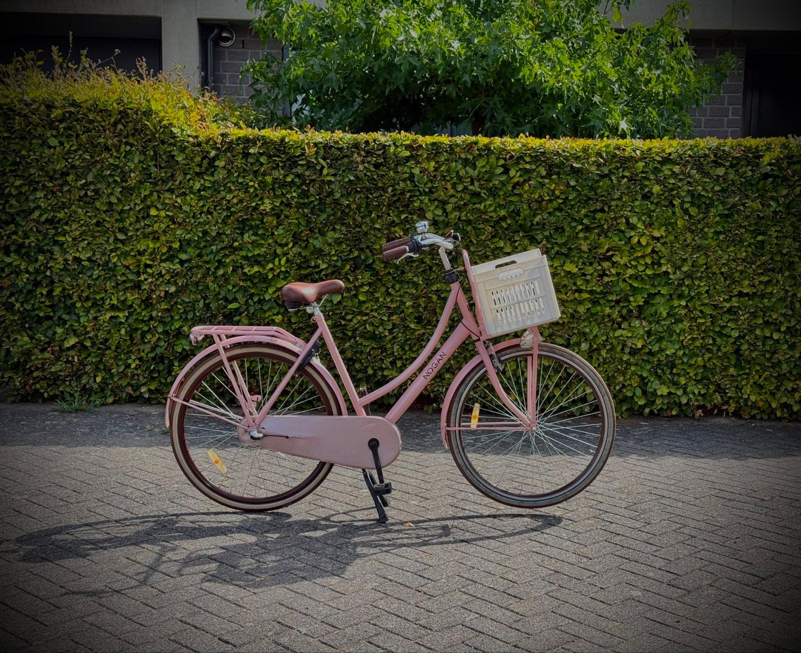 Nogan Damesfiets 28 inch - Roze, Ophalen, Gebruikt, Overige merken, Versnellingen