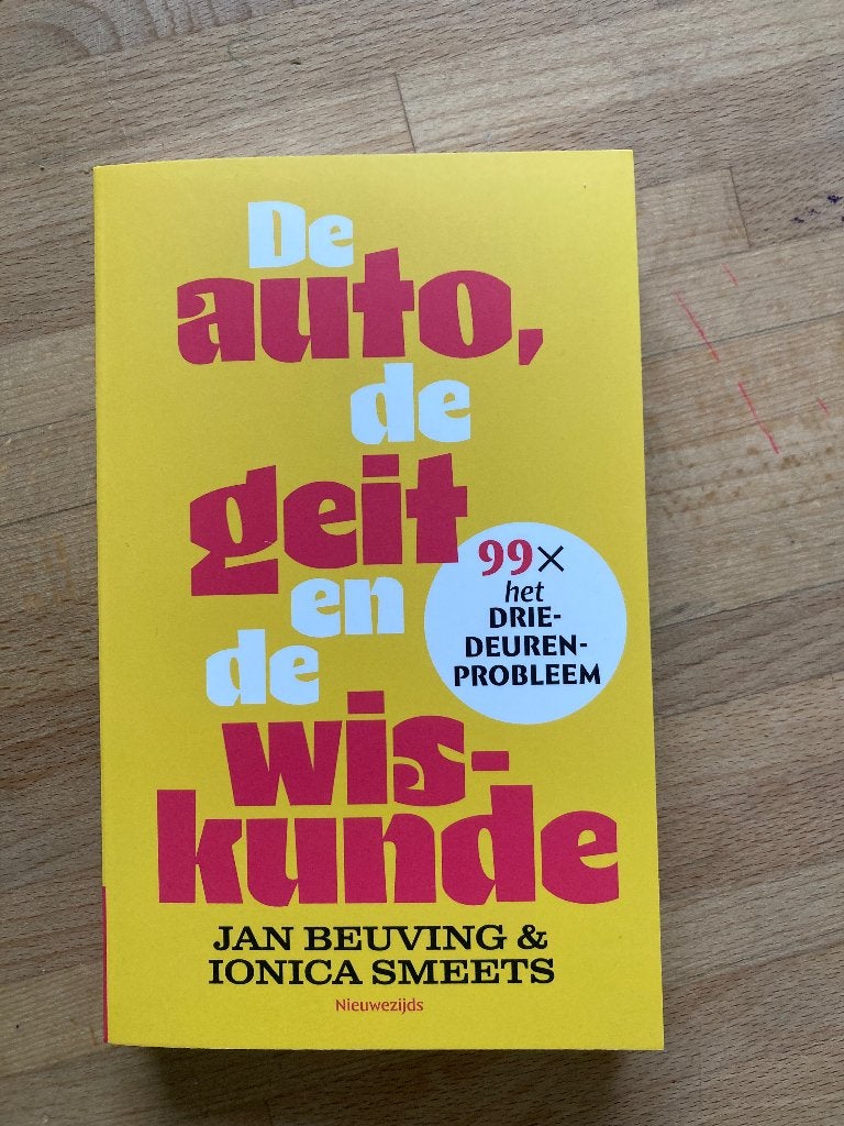 De auto, de geit en de wiskunde, Boeken, Ophalen of Verzenden, Nieuw, Jan Beuving & Ionica Smeets, Overige wetenschappen