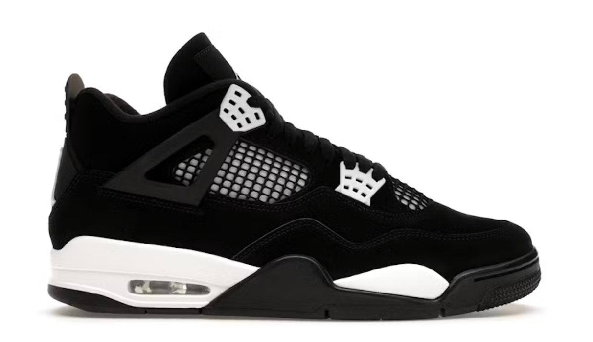 Jordan 4 white thunder, Kleding | Heren, Schoenen, Ophalen of Verzenden, Zo goed als nieuw, Zwart
