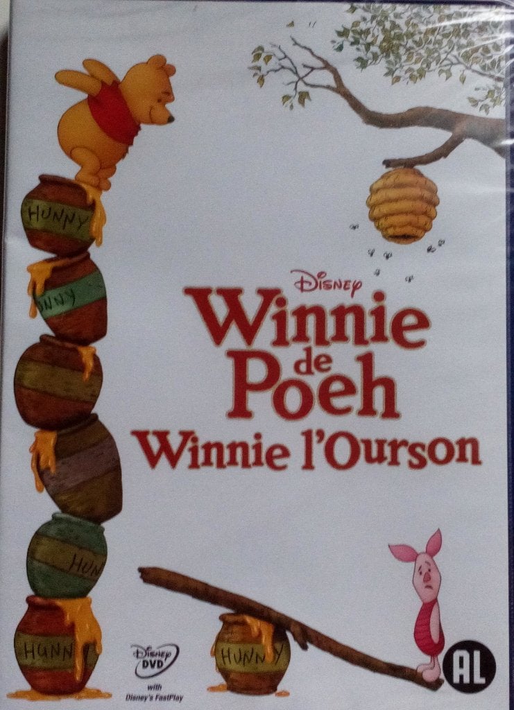 Dvd - Winnie De Poeh - Walt Disney - Nieuw in verpakking, Tekenfilm, Alle leeftijden, Overige soorten, Ophalen of Verzenden