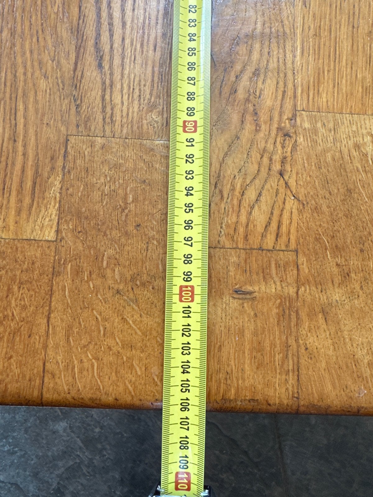 Massief Eiken 8-hoekige Salontafel, Ophalen, Gebruikt, 100 tot 150 cm, Eikenhout
