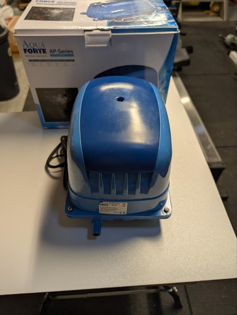 Aqua Forte AP150 Eco Air Pomp - met doos, Verzenden, Zo goed als nieuw, Overige typen